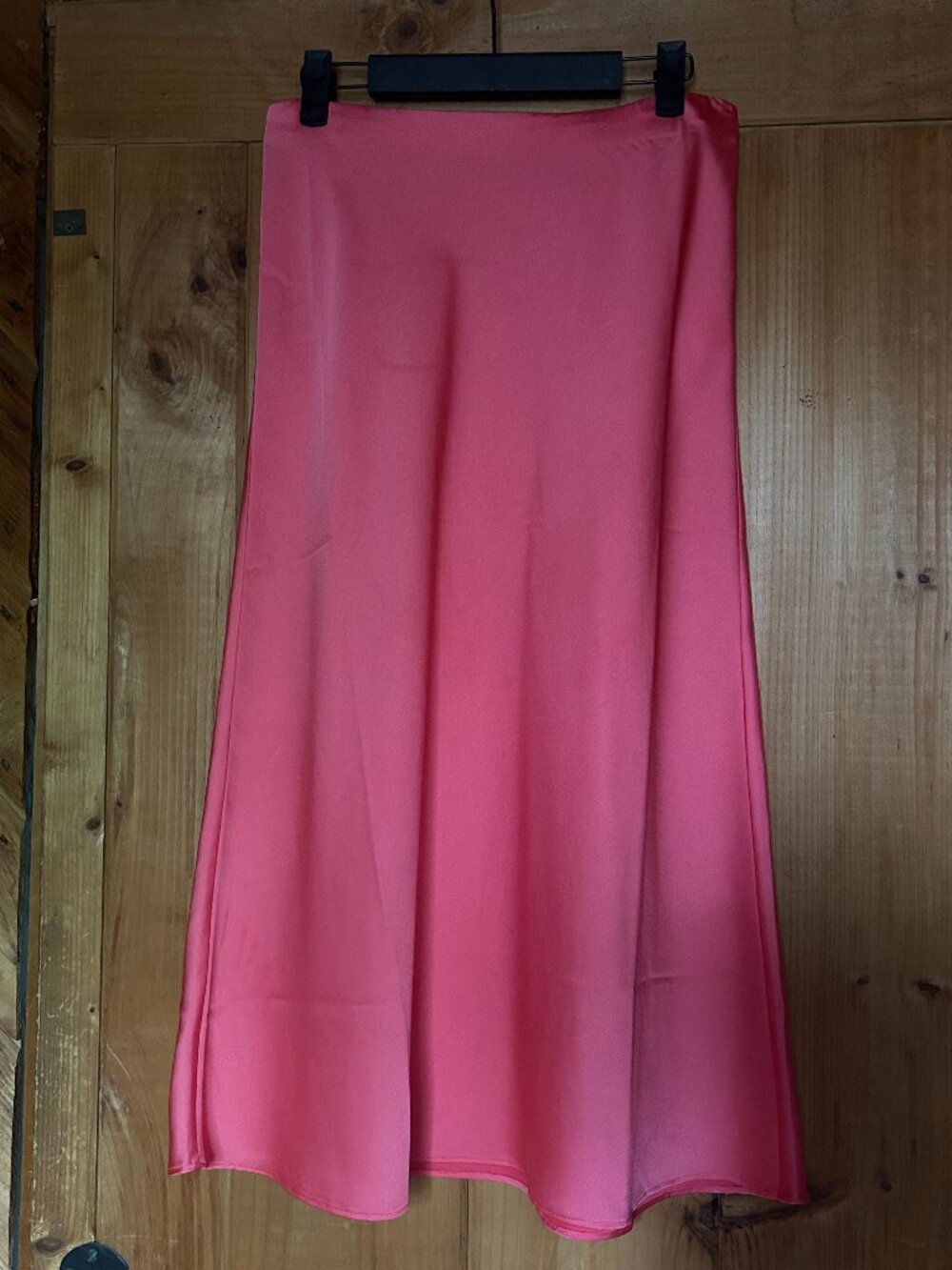 J. Crew Gwyneth Satin Slip Skirt in Pink (Size XS) - Like New!